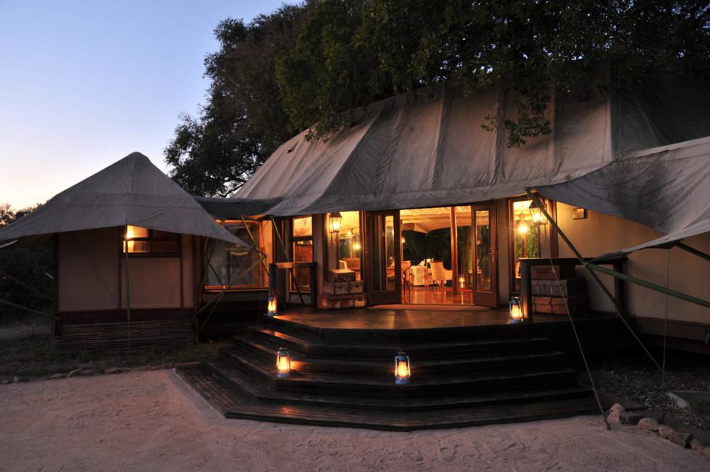 <p>A welcome sight afer an afternoon game drive</p>